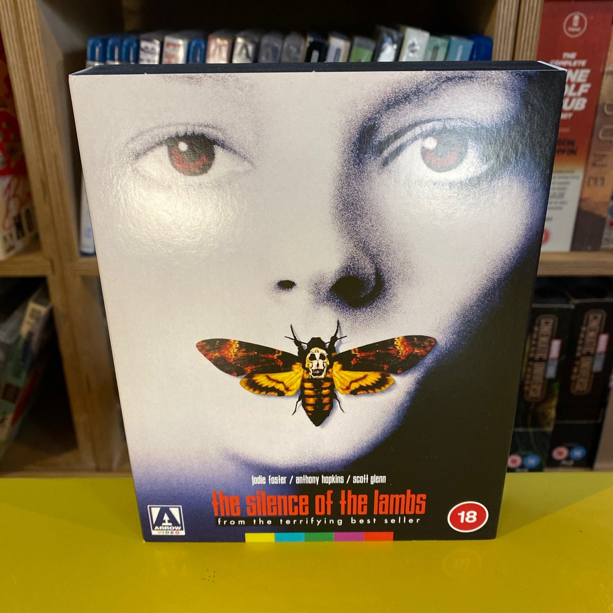 The Silence of the Lambs restoration credit artwork, front view