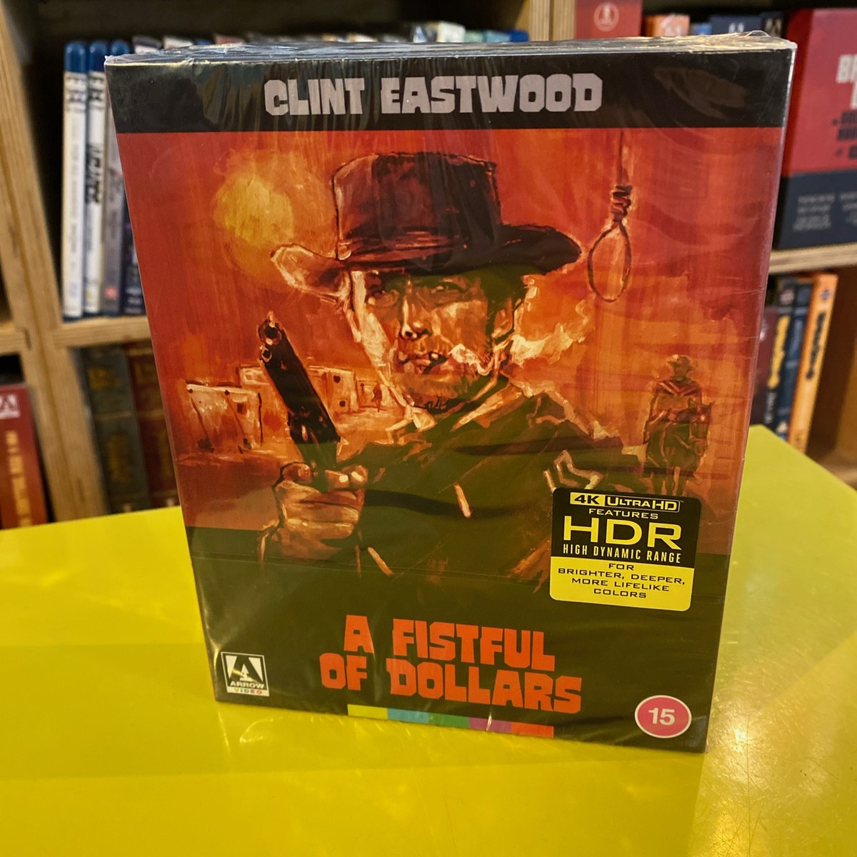 A Fistful of Dollars restoration credit artwork